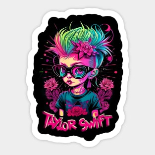 Swift Rock Girl Sticker